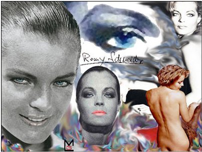 Romy Schneider by Chounie