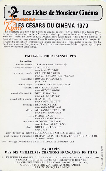 Césars 1979 - 2'