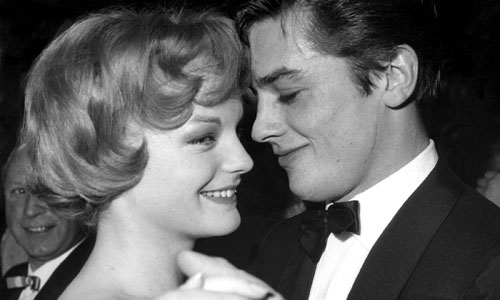 Romy Schneider et Alain Delon