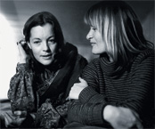 Romy Schneider & Alice Schwarzer