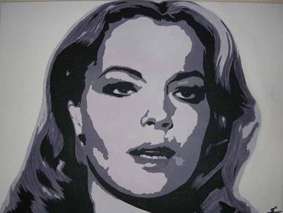 Romy Schneider by Sphl