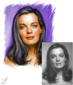 Romy Schneider by Shahin 3