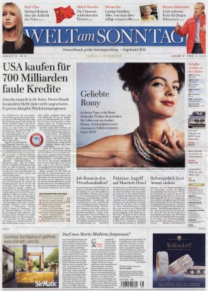 2008-09-21 - Welt am Sonntag - N° 38