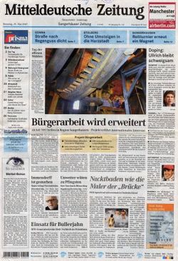 2007-05-29 - Mitteldeutsche Zeitung - N° 122
