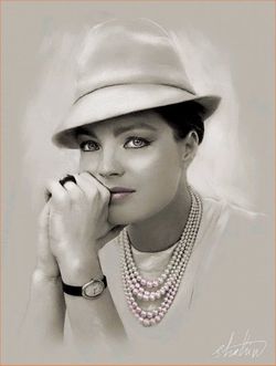 Romy Schneider by Shahin (4)