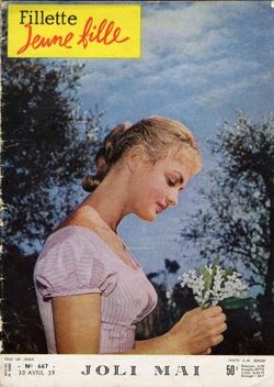 1959-04-30 - Fillette Jeune Fille - N° 667