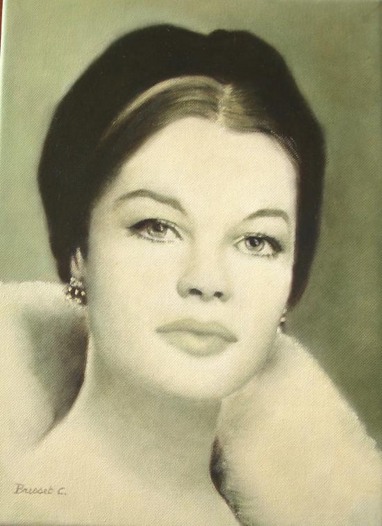 Romy Schneider by Christiane