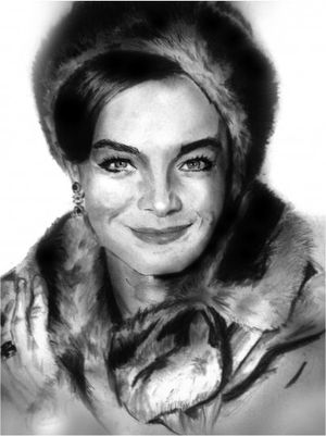 Romy Schneider by Dirac