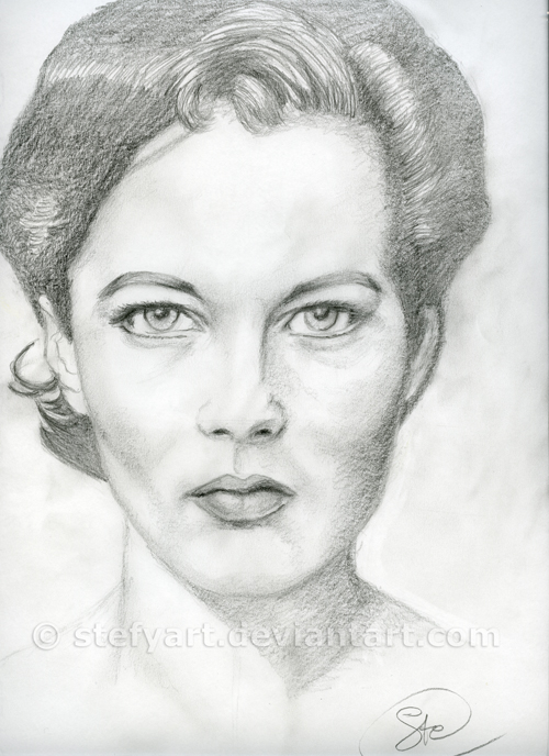 Romy Schneider by Stefyart