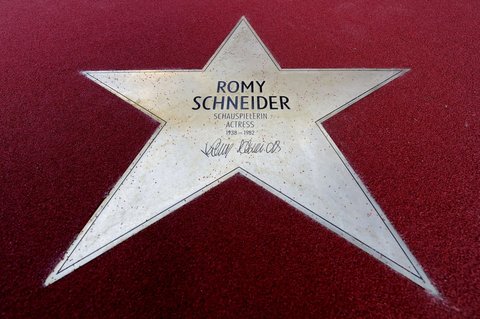 Boulevard des stars Berlin - Romy Schneider