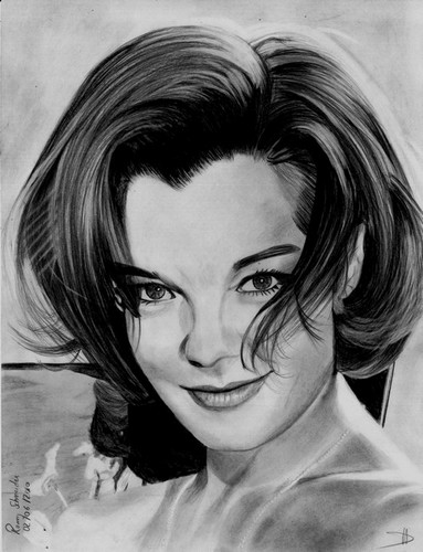 Romy Schneider by Delphine