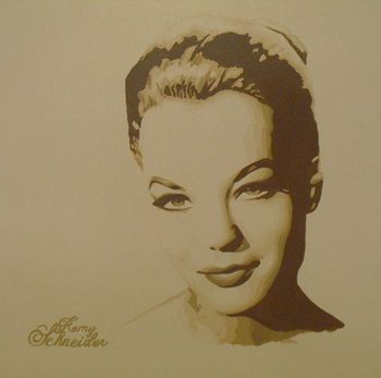 Romy Schneider by Anissa Zeddam