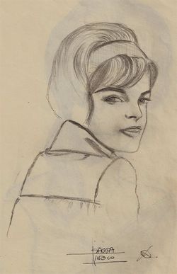 Romy Schneider by Isaura