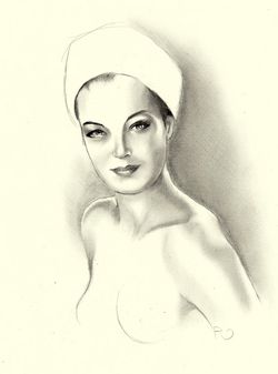 Romy Schneider by Ribeirao (01)