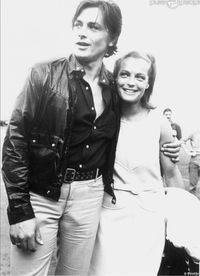 Alain Delon et Romy Schneider