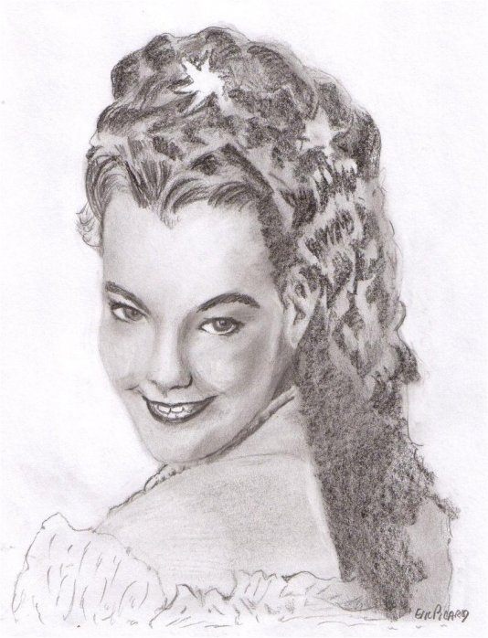 Romy Schneider by Dessinsagogo55