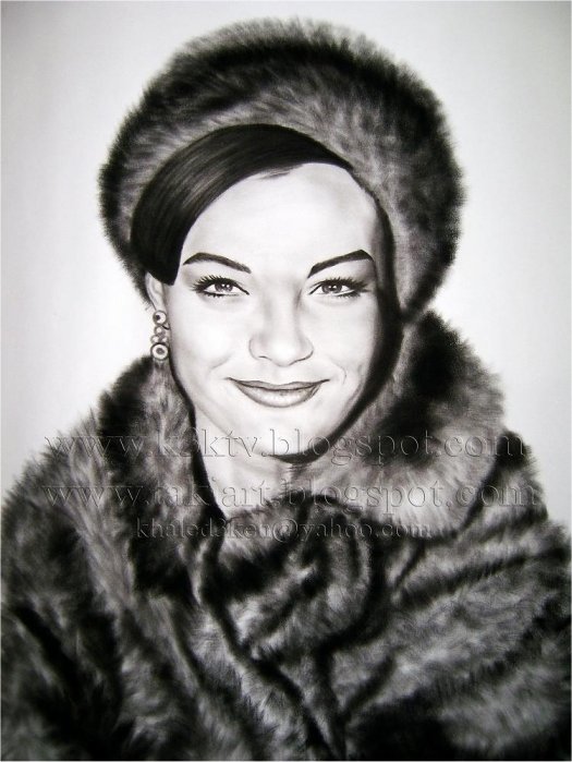 Romy Schneider by Khaled3Ken