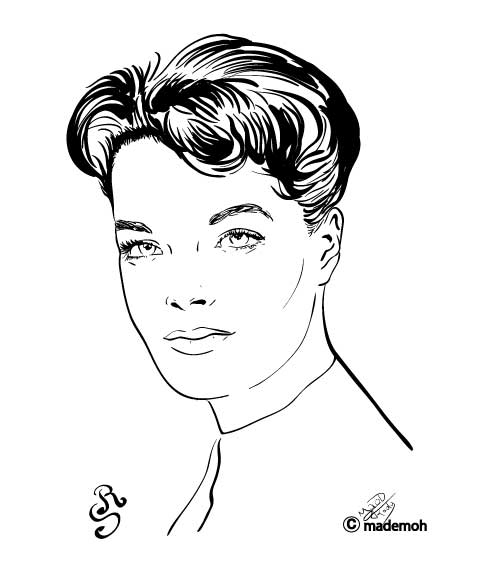 Romy Schneider by Mademoh