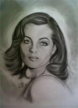 Romy Schneider by Dyandra