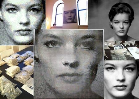 Romy Schneider Mosaique