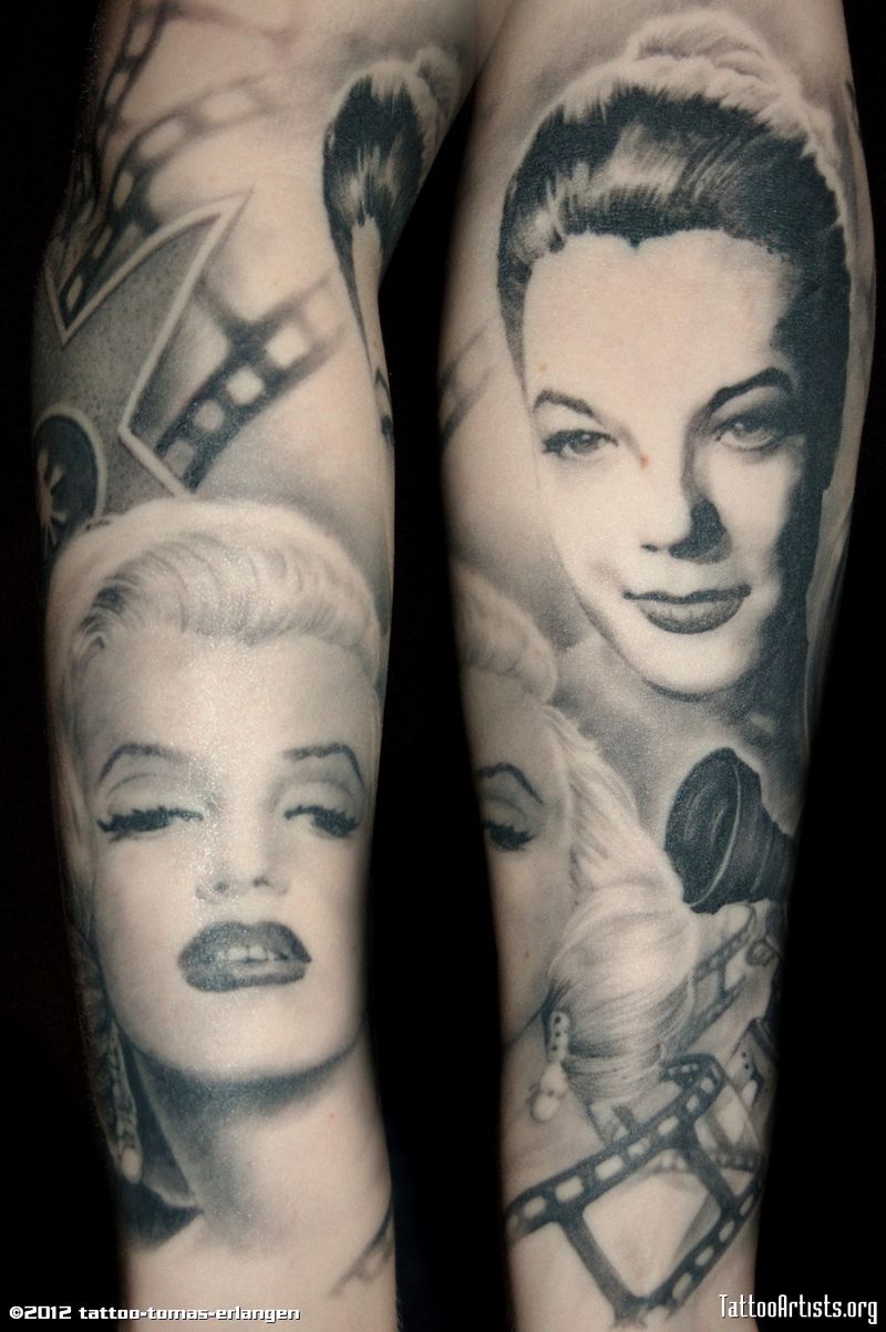 Romy Schneider Tatoo