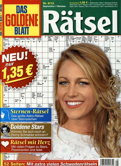 Das Goldene Blatt - sept 2013