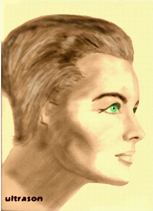 Romy Schneider by Ultrason