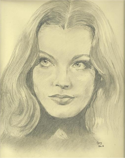 Romy Schneider by Daniay