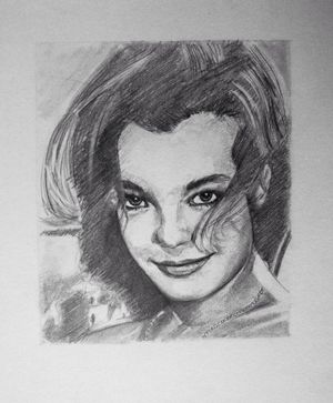 Romy Schneider by Thedreadfulpencil