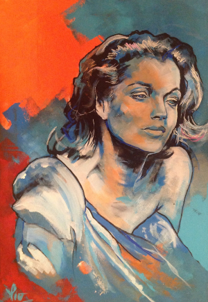 Romy Schneider by Lio (1)