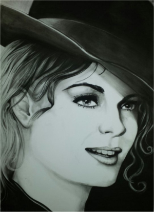 Romy Schneider by EdwoodZero