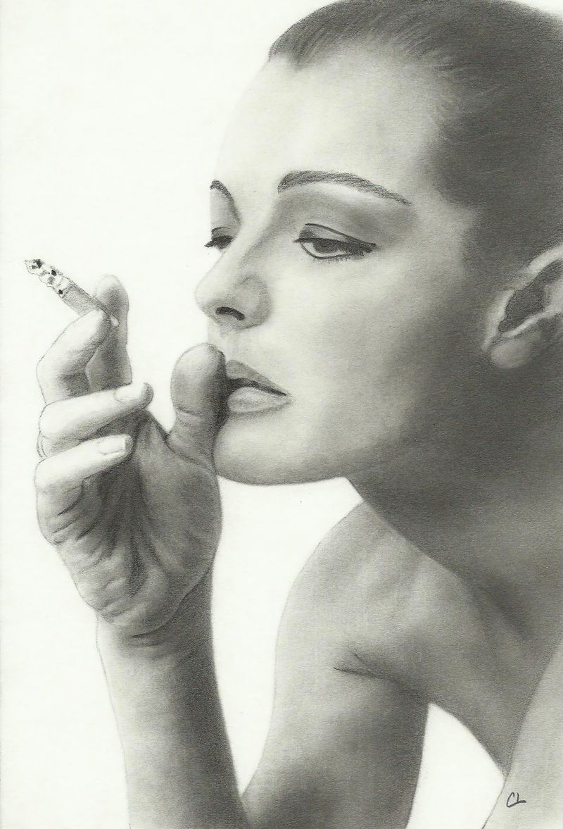 Romy Schneider by Catherine L