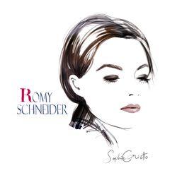 Romy Schneider by Sophie Griotto (3)