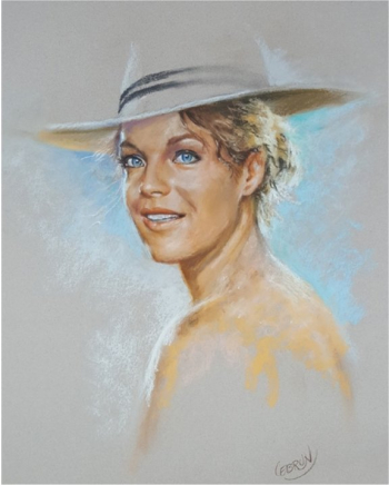 Romy Schneider by Lebrun