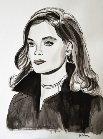 Romy Schneider by Dimitrisalon