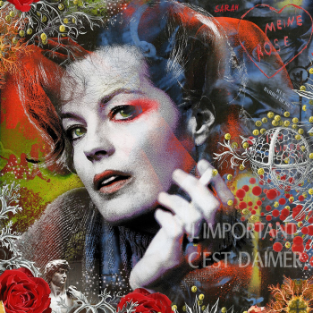 Romy Schneider by Guillaume Ortega