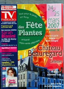 2007-03-17 - Tv Hebdo La Nouvelle Republique - N° 18963